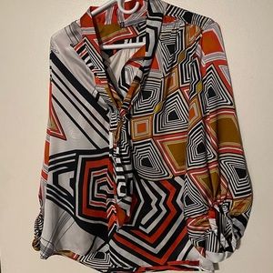 Jennifer Lopez Silky Lightweight Blouse